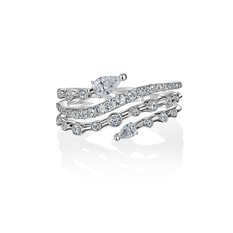 Кольцо с бриллиантами