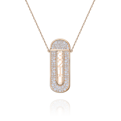 Колье-трансформер с бриллиантами