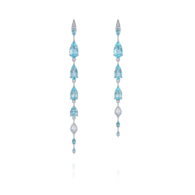 E33-FD-004-6 Серьги (750) (2 Бр Груша 0,390Ct 3/5А ,4 Бр Кр-57 0,250Ct 3/5А ,2 Бр Кр-57 0,090Ct 3/5А ,3 Бр Кр-57 0,090Ct 3/5А ,) ШК: 2000000029429