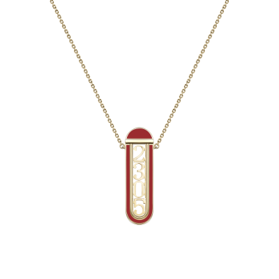 Колье-трансформер с эмалью