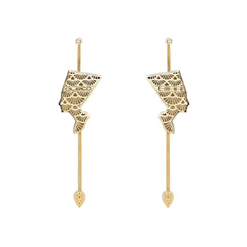 E01-AL-000-12 Серьги (585)