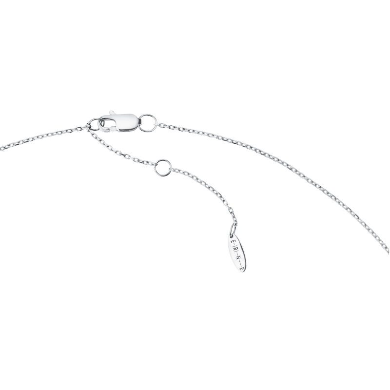 Колье "8" с эмалью