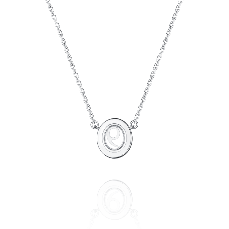 Колье "9" с бриллиантами