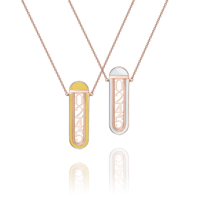 Колье-трансформер с эмалью